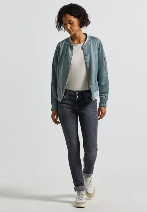 Street One Jane Jeans dark steel/grey washed (Damen)
