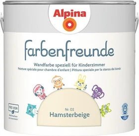 Alpina Farben Farbenfreunde Nr. 02 innen hamsterbeige, 2.5l