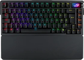 ASUS ROG Azoth Extreme Gaming Keyboard, PBT, hot-swap, ROG NX SNOW, USB/Bluetooth, DE