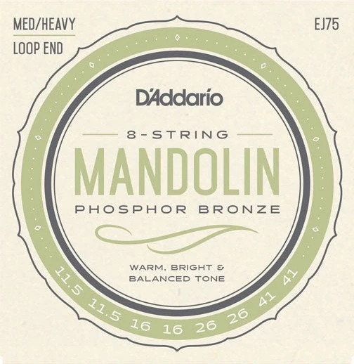 D'Addario Mandolin Phosphor Bronze Medium/Heavy