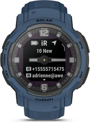 Garmin Instinct Crossover Solar tidal blue