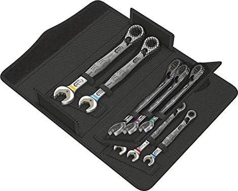 Wera 6001 Joker Switch 8 Imperial Set 1 zöllig Schraubenschlüsselsatz inkl. Tasche, 8-tlg.