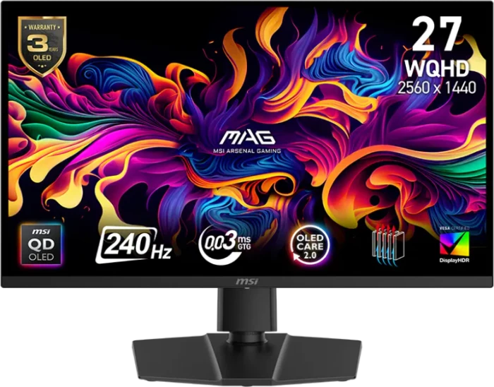 MSI MAG 271QP QD-OLED X24, 26.5"