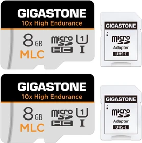 Gigastone 10x High Endurance R85/W15 8GB Kit, UHS-I U1, Class 10, 2er-Pack