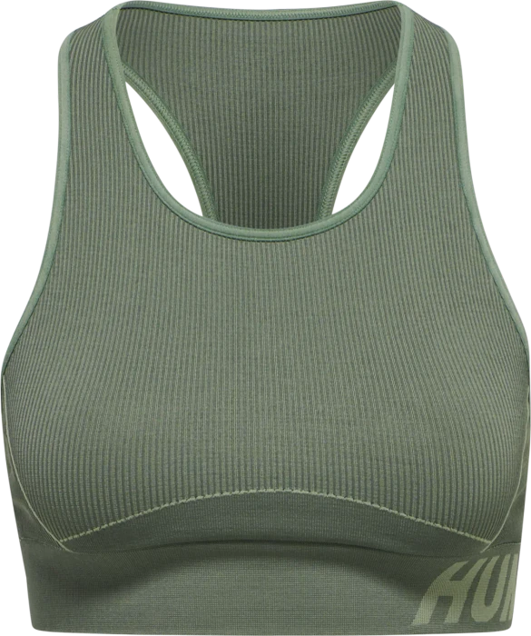 hummel Christel Sport-BH lily pad/laurel wreath melange (Damen)