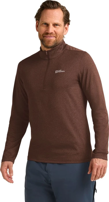Jack Wolfskin Sky Thermal Hz Funktionsshirt langarm hot choc (Herren)