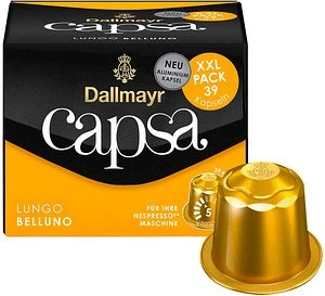 Dallmayr capsa Lungo Belluno Kaffeekapseln, 39 Stück