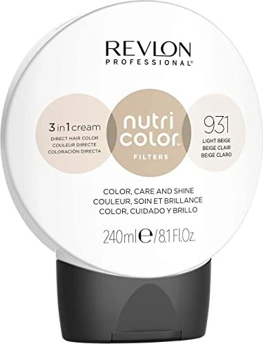 Revlon Nutri Color Filters Haartönung 931 light beige, 240ml