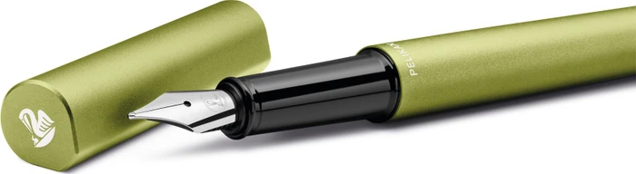 Pelikan Ineo Elements P6 frühlingsgrün, rechte Hand, mittel, Etui