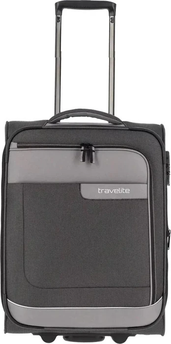 Travelite Viia Trolley S erweiterbar schiefer