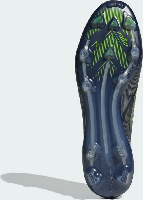 adidas F50 Elite Laceless FG core black/iron metallic/lucid lemon
