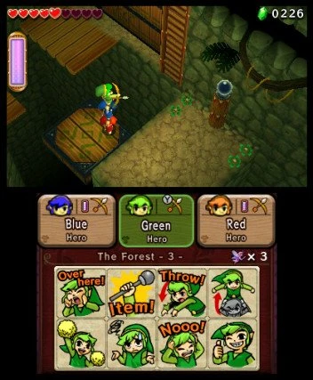 The Legend of Zelda: Tri Force Heroes (3DS)