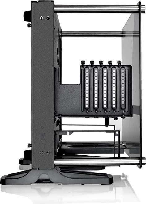 Thermaltake Core P1, schwarz, Glasfenster, Mini-ITX