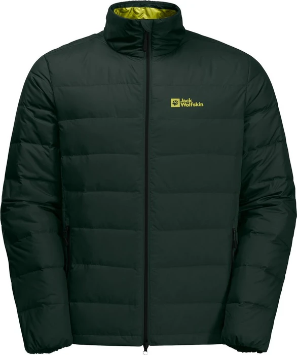 Jack Wolfskin Ather Down Funktionsjacke black olive/firefly (Herren)
