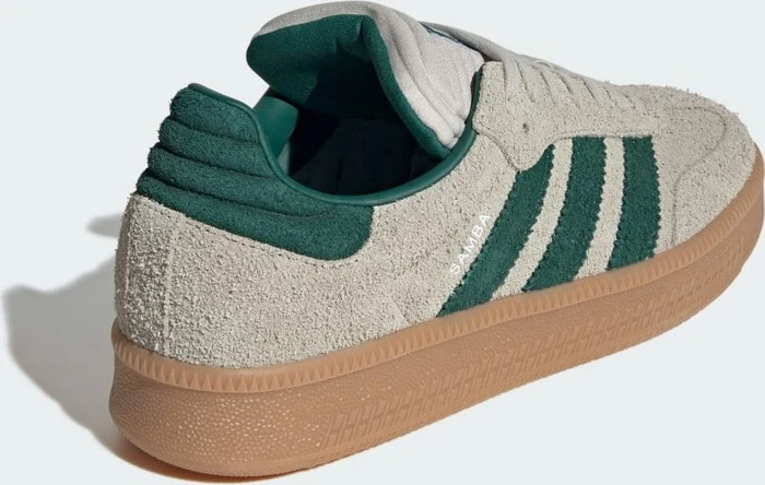 adidas Samba XLG putty grey/collegiate green/gum