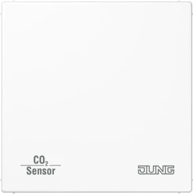 Jung KNX CO2-Sensor 2-fach alpinweiß, Multisensor (CO2 LS 2178 WW)