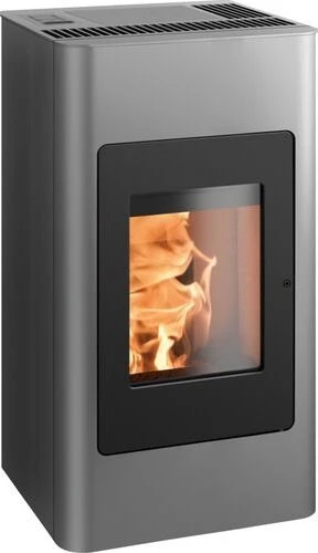 Haas+Sohn HSP 2.Cube Pelletofen anthrazit/tief-schwarz