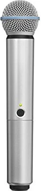 Shure WA713 Handsender-Gehäuse für BLX2/SM58/Beta58A silber