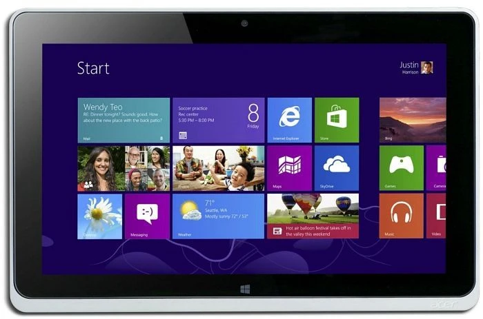 Acer Iconia Tab W510, 32GB, KeyboardDock