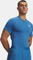 Under Armour HeatGear Armour Funktionsshirt kurzarm aegean blue/white (Herren) Vorschaubild