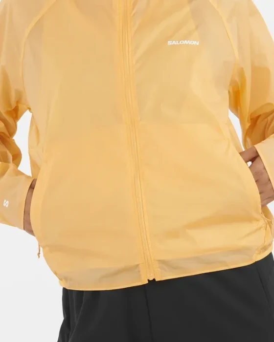 Salomon SHAKEout Fly Laufjacke warm apricot (Damen)