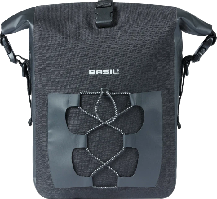 Basil Navigator Waterproof M MIK Hooks Gepäcktasche schwarz