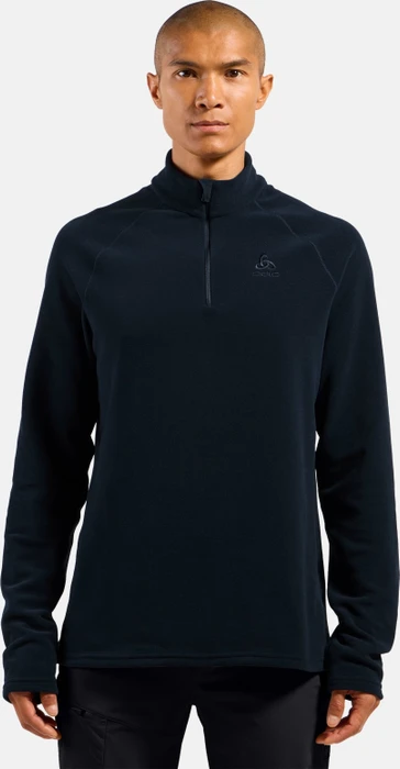 Odlo Rigi Mid Layer Half Zip Laufshirt langarm dark sapphire (Herren)