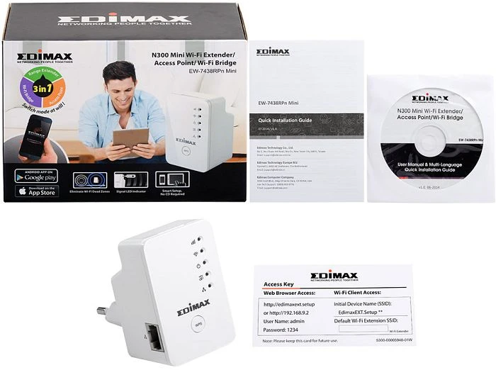 Edimax EW-7438RPN, Mini