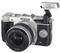 Pentax Q10 silber mit Objektiv Q 02 Standard Zoom 5-15mm 2.8-4.5 AL und Q 06 Telephoto Zoom 15-45mm 2.8 AL Vorschaubild