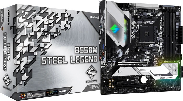 ASRock B550M Steel Legend (AMD AM4)