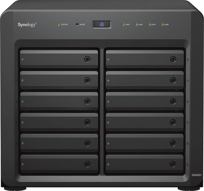 Synology DiskStation DS2422+, 4GB RAM ECC, 4x RJ-45 1000Base-T, 2x USB-A 3.0