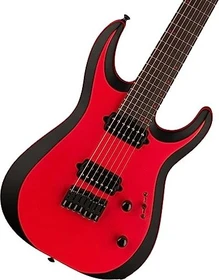 Jackson Pro Plus Series Dinky MDK HT7 Red with Black Bevels
