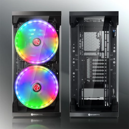 Raijintek Silenos Pro, Glasfenster
