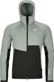 Ortovox Fleece Rib Hoody Funktionsjacke green sage (Herren)