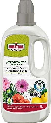 Evergreen Garden Care Substral Naturen Performance Organics Balkon- & Kübelpflanzen Nahrung, 1l