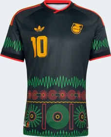 adidas Jamaika 26 x Bob Marley 2026 Auswärtstrikot kurzarm (Herren)
