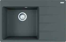 Franke Centro CNG 611-78 A Einbau Becken links steingrau