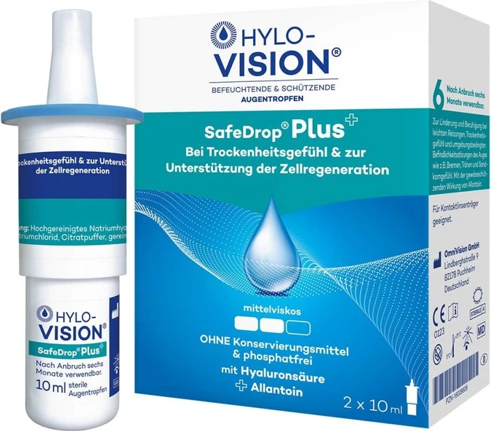 Hylo-Vision SafeDrop Plus Augentropfen