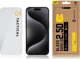 Tactical Glass Shield 2.5D für Apple iPhone 15 Pro transparent