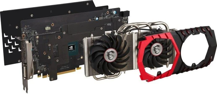MSI GeForce GTX 1060 Gaming X 6G, 6GB GDDR5, DVI, HDMI, 3x DP