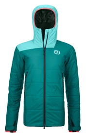 Ortovox Swisswool Zinal Funktionsjacke pacific green (Damen)