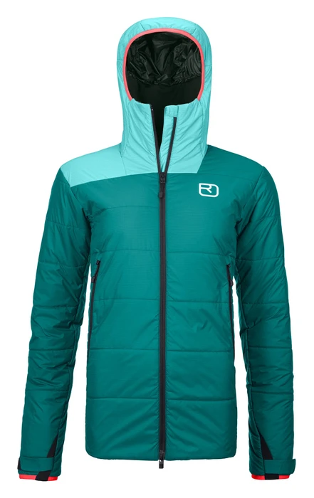 Ortovox Swisswool Zinal Funktionsjacke pacific green (Damen)