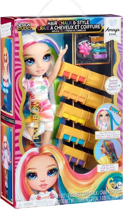 MGA Entertainment Rainbow High - Hair Chalk & Style - Amaya