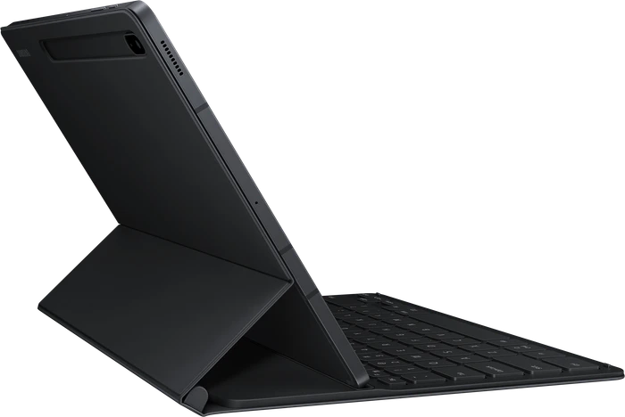 Samsung EJ-DT730 Book Cover Keyboard Slim für Galaxy Tab S7+ / Tab S7 FE / Tab S8+, schwarz, CH