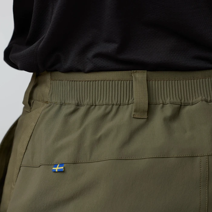 Fjällräven Abisko Hybrid Trail Hose lang laurel green (Herren)