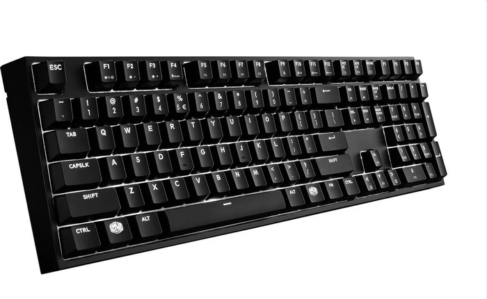 Cooler Master MasterKeys Pro L, LEDs weiß, White, MX RED, USB, DE