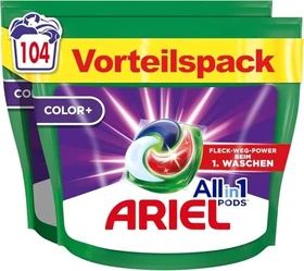 Ariel Color+ Allin1 Pods Waschmittel, 104 Stück