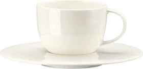 Rosenthal Brillance Bone China Weiss Espressotasse mit Untertasse, 2-tlg.
