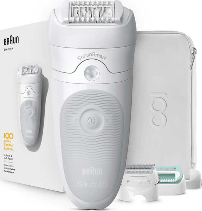 Braun Silk-epil 5 5-610 SensoSmart Wet&Dry weiß