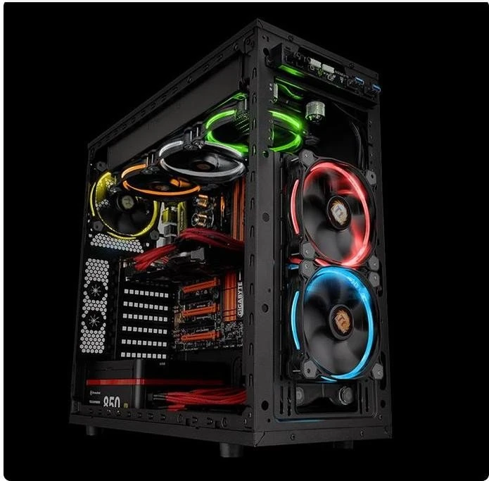 Thermaltake Riing 12 LED RGB, 120mm, 3er-Pack